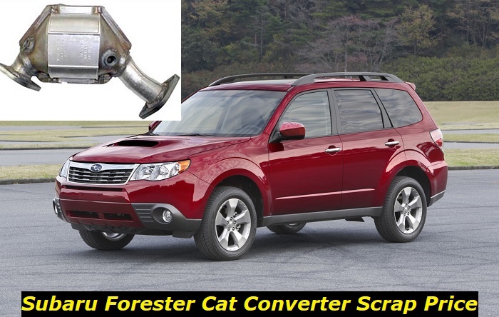 subaru forester cat converter scrap price